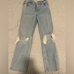 Abercrombie 90’s Straight Ultra High Rise Jeans